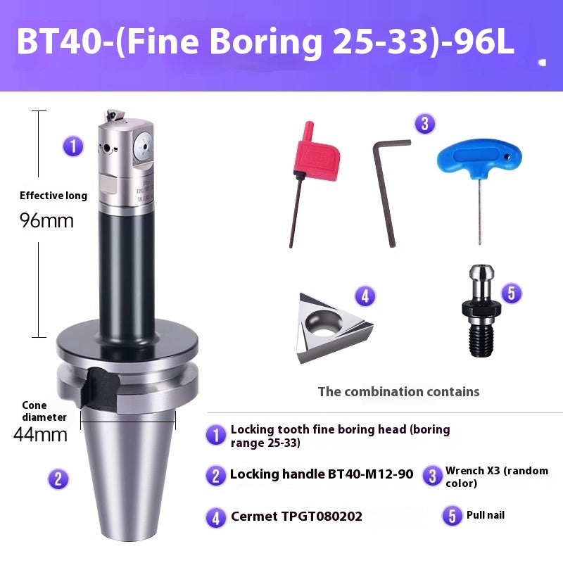 1070-SDJ Fine Boring Tools Fine Boring Heads Adjustable BT40 Fine Boring Tools Set Machining Center Small Bore Fine Boring Tools Shandong Denso Pricision Tools Co.,Ltd.